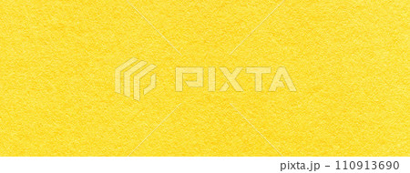 Texture of craft bright yellow paper background colors, macro. Structure of vintage kraft lemon cardboard. Texture of craft bright yellow paper background colors, macro. Structure of vintage kraft lemon cardboard. 110913690
