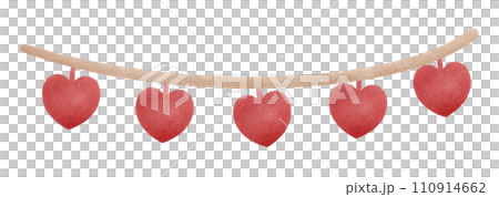 red heart line 110914662