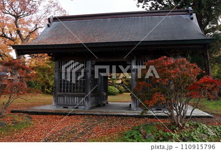 日吉八幡神社の髄神門 110915796
