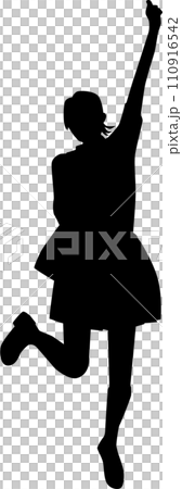 喜ぶ女子学生 110916542