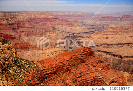 Hazy Sky Day At The Grand Canyon Arizona Hazy Sky Day At The Grand Canyon Arizona 110916577