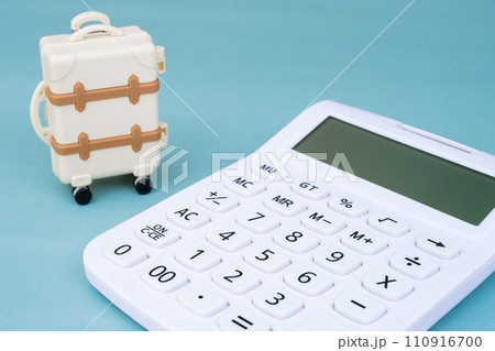 キャリーバック　電卓　旅費 110916700