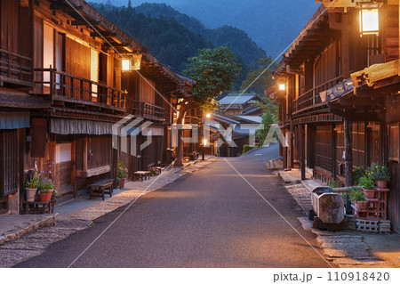 Tsumago, Japan Historic Post Town Tsumago, Japan Historic Post Town 110918420