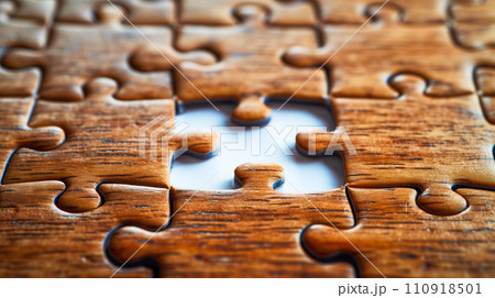 ひとつピースが足りないジグソーパズル 110918501