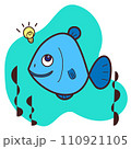 ひらめいた魚 110921105