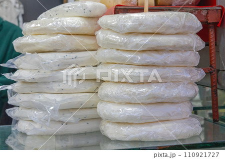 Stacked Blocks of Cheese Stacked Blocks of Cheese 110921727