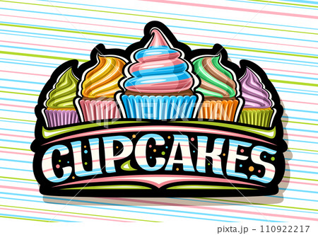 Vector logo for Cupcakes 110922217