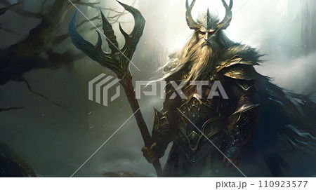 北欧神話のオーディン 110923577