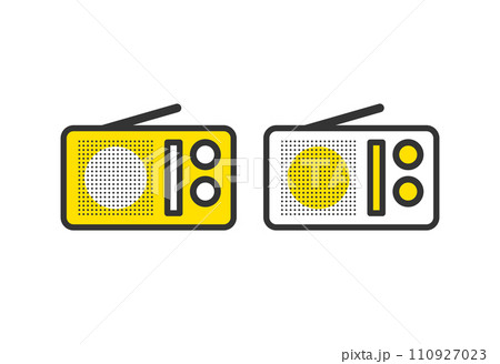 防災グッズ ラジオ 携帯ラジオのイラストイメージ 防災グッズ ラジオ 携帯ラジオのイラストイメージ 110927023