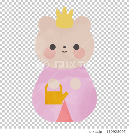 Hina 熊娃娃的水彩插圖 Hina 熊娃娃的水彩插圖 110928005