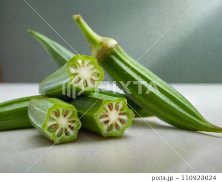 オクラ「AI生成画像」 110928024