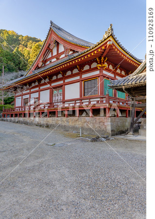 奈良県大和郡山市矢田町の矢田寺（あじさい寺）　本堂（有形文化財） 110928169