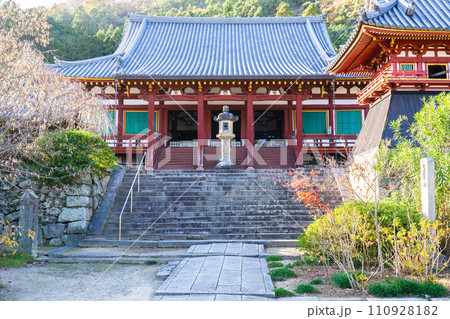 奈良県大和郡山市矢田町の矢田寺（あじさい寺）　本堂（有形文化財） 110928182