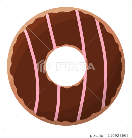 donut color day chocolate cream food icon donut color day chocolate cream food icon 110928665