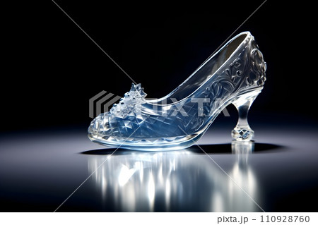 シンデレラのガラスの靴1　AI生成画像 110928760