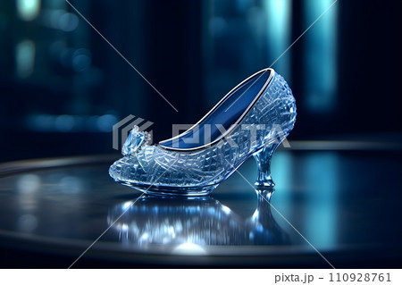 シンデレラのガラスの靴2　AI生成画像 110928761