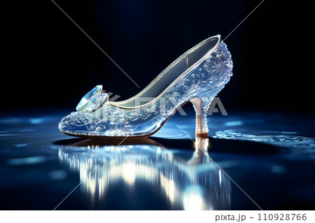 シンデレラのガラスの靴7　AI生成画像 110928766