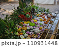 色とりどりの花手水 色とりどりの花手水 110931448