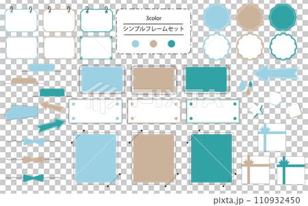 Easy to use, simple and stylish frame set beach color Easy to use, simple and stylish frame set beach color 110932450