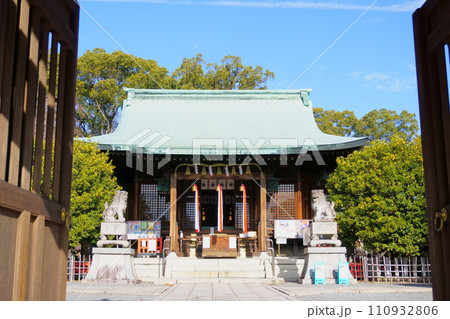 城山八幡宮(恋の三社巡り)拝殿3 城山八幡宮(恋の三社巡り)拝殿3 110932806