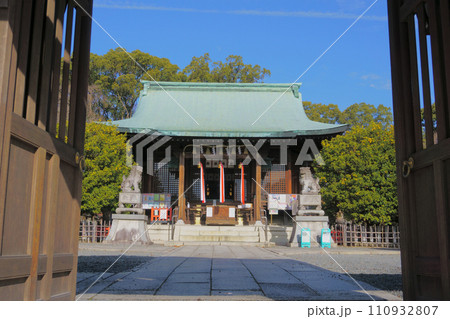 城山八幡宮(恋の三社巡り)拝殿2 城山八幡宮(恋の三社巡り)拝殿2 110932807