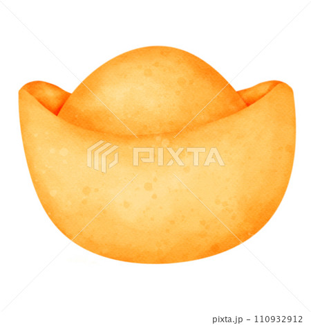Gold nuggets Chinese money  110932912