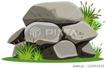 Serene Rock Formation in Nature Serene Rock Formation in Nature 110935423