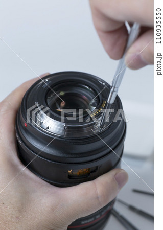 一眼レフカメラ用交換レンズの分解清掃 点検 修理 110935550