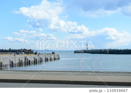 大磯港,神奈川県中郡大磯町,灯台 110939067