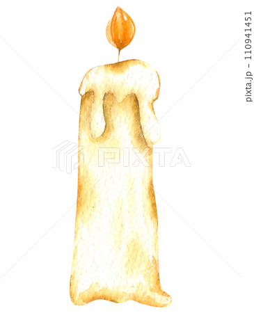 Halloween watercolor hand paint 110941451