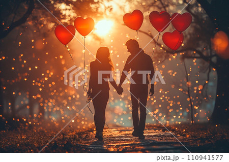 Couples making love on Valentine's Day Couples making love on Valentine's Day 110941577
