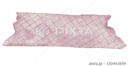 Washi tape watercolor element for decorate 110941609