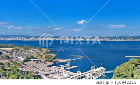 【桜島港フェリーターミナル】 (高解像度版) 鹿児島県鹿児島市桜島横山町 110942215