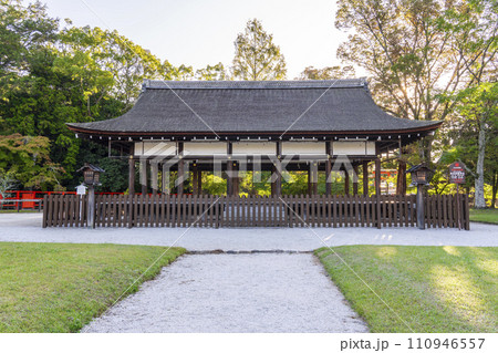 上賀茂神社　馬場殿（外幣殿） --京都市北区上賀茂本山-- 110946557