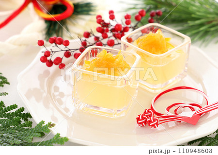 柚子ゼリー 柚子ジャム 柚子ゼリー 柚子ジャム 110948608