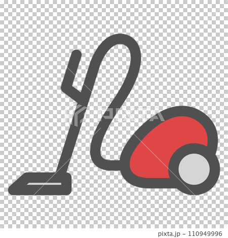 Color simple electrical appliance single item icon vacuum cleaner 110949996