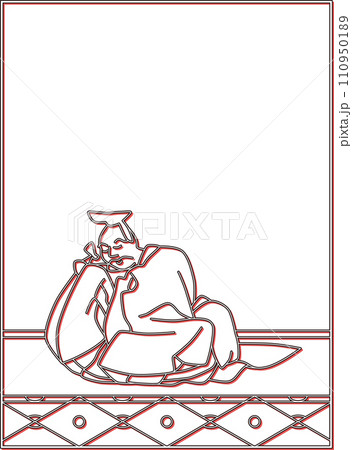 カラーシャドウ百人一首 猿丸大夫 カラーシャドウ百人一首 猿丸大夫 110950189