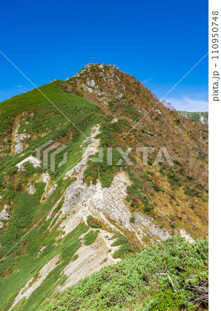 中央アルプス縦走登山千畳敷から空木岳 濁沢大峰 中央アルプス縦走登山千畳敷から空木岳 濁沢大峰 110950748