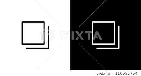 シンプルな別ウィンドウで開くアイコン 110952704