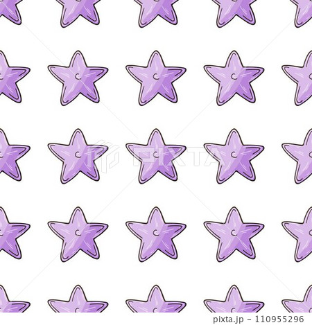 Creative marine seamless pattern 110955296