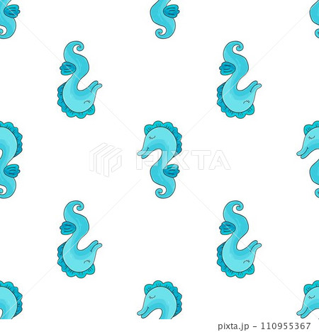 Creative marine seamless pattern Creative marine seamless pattern 110955367