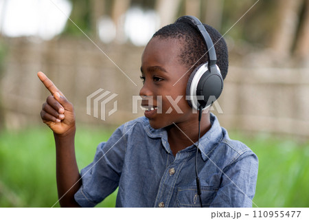 portrait of a little boy in a helmet. portrait of a little boy in a helmet. 110955477