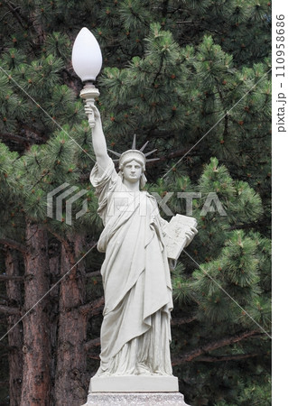 Statue of liberty in the city of Saint-Etienne in France Statue of liberty in the city of Saint-Etienne in France 110958686