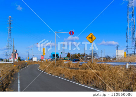 埼玉県新4号国道沿線の風景2024年1月 110960086
