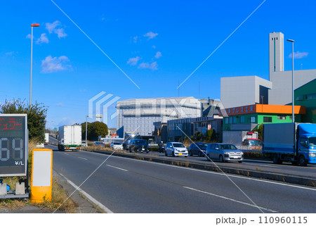埼玉県新4号国道沿線の風景2024年1月 埼玉県新4号国道沿線の風景2024年1月 110960115