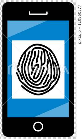 image of fingerprint authentication image of fingerprint authentication 110960377