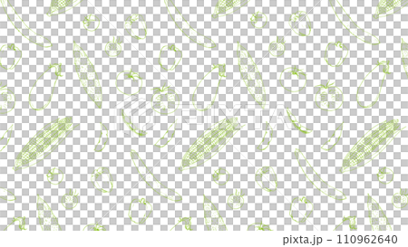 夏季蔬菜鋼筆畫背景桌布 110962640