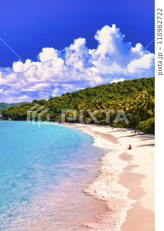 セント・ジョン島の美しいビーチ セント・ジョン島の美しいビーチ 110962722