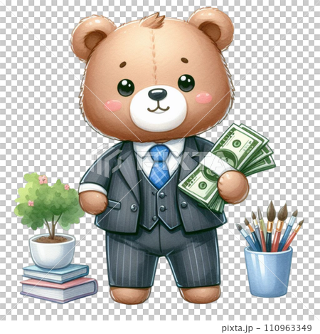 businessman with books 110963349