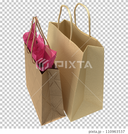 The Gold shopping bag for market or Advertising concept 3d rendering. The Gold shopping bag for market or Advertising concept 3d rendering. 110963537